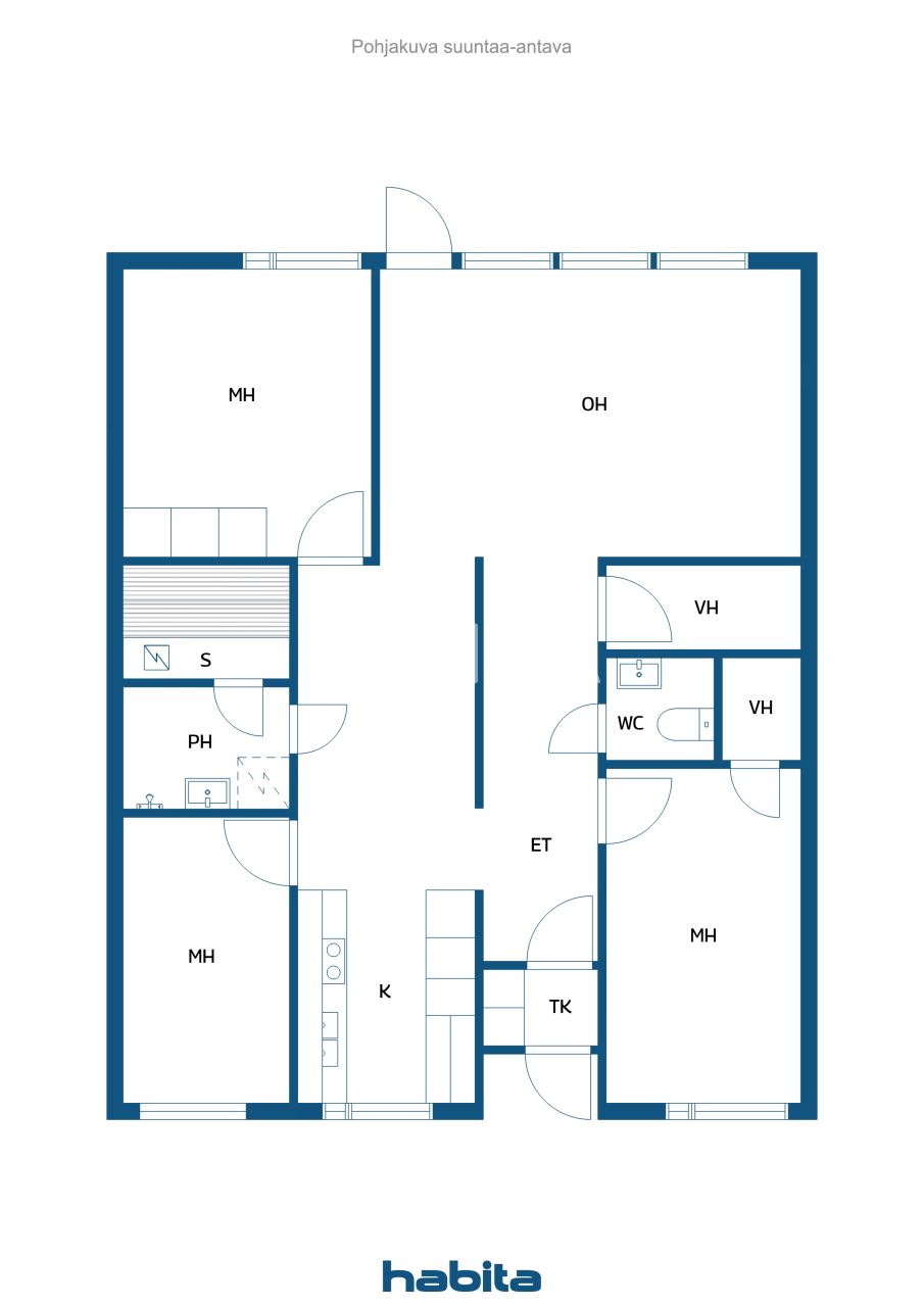 3 bedroom apartment 91 m² Garnison, Finland