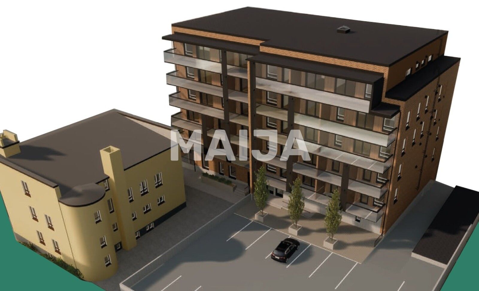 Apartamento 1 habitación 27 m² Joensuu sub region, Finlandia