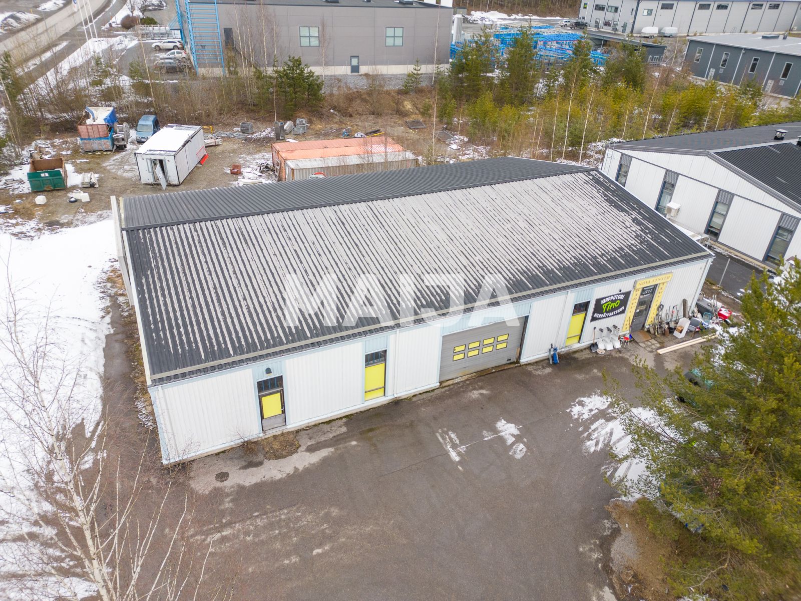 Producción 599 m² en Nokia, Finlandia