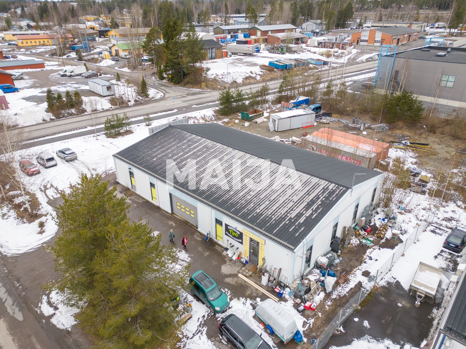 Producción 599 m² en Nokia, Finlandia