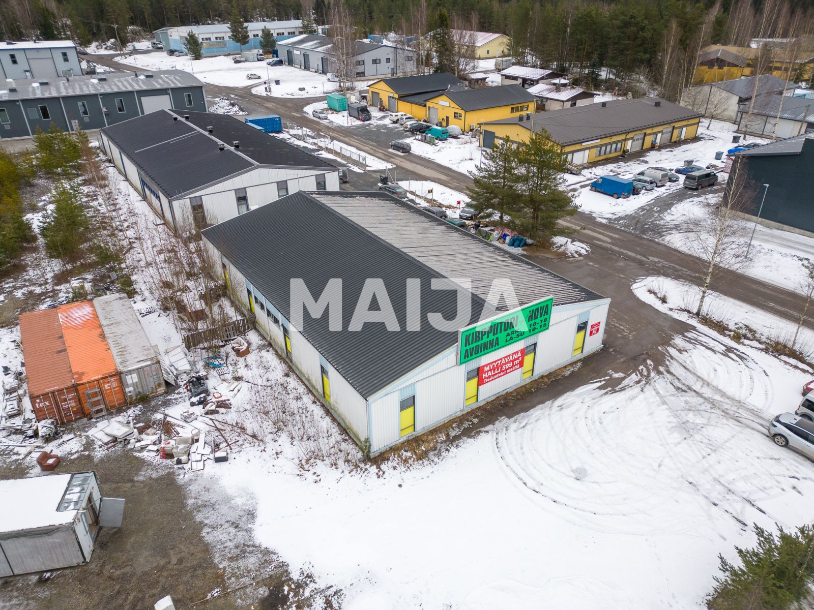Producción 599 m² en Nokia, Finlandia