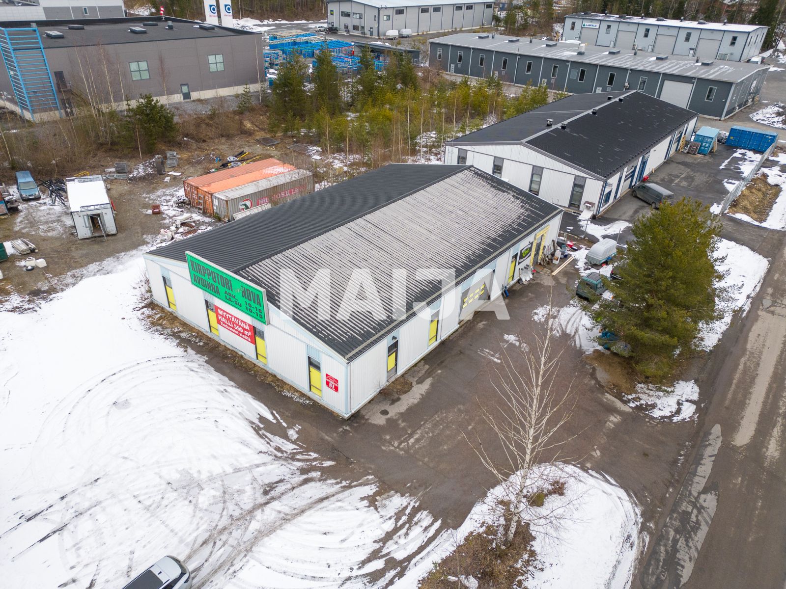 Producción 599 m² en Nokia, Finlandia