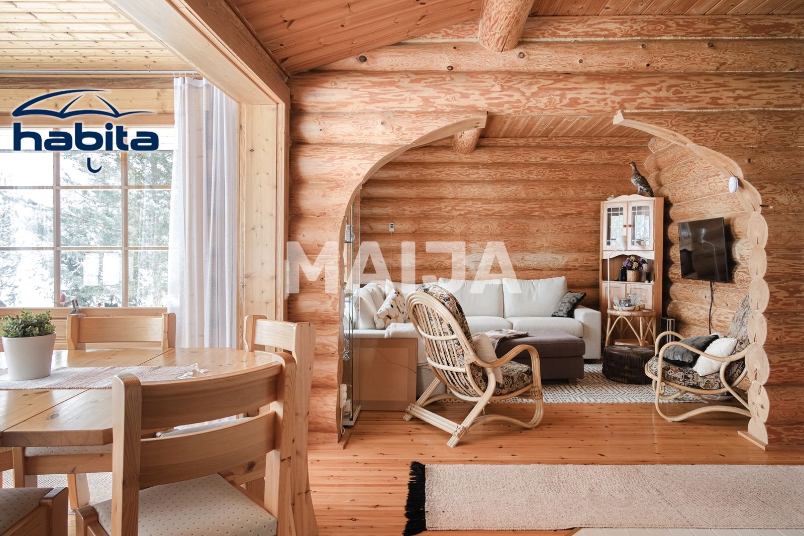 Коттедж 3 комнаты 68 м² Район Котка-Хамина, Финляндия