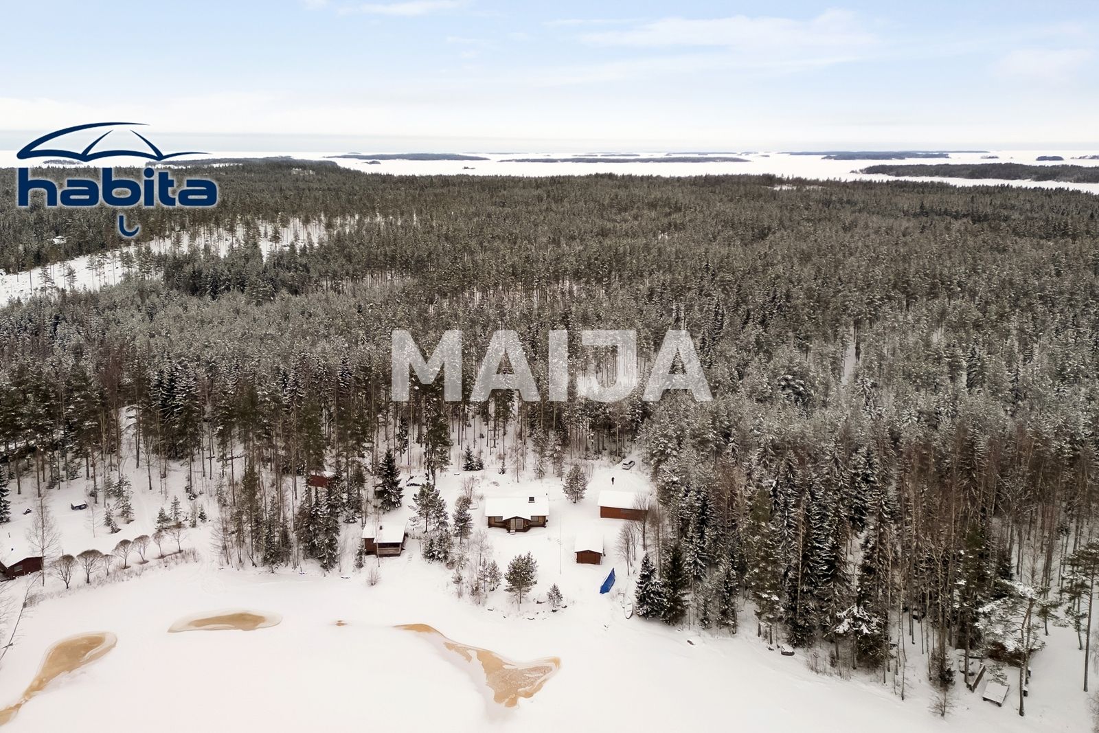 Коттедж 3 комнаты 68 м² Район Котка-Хамина, Финляндия