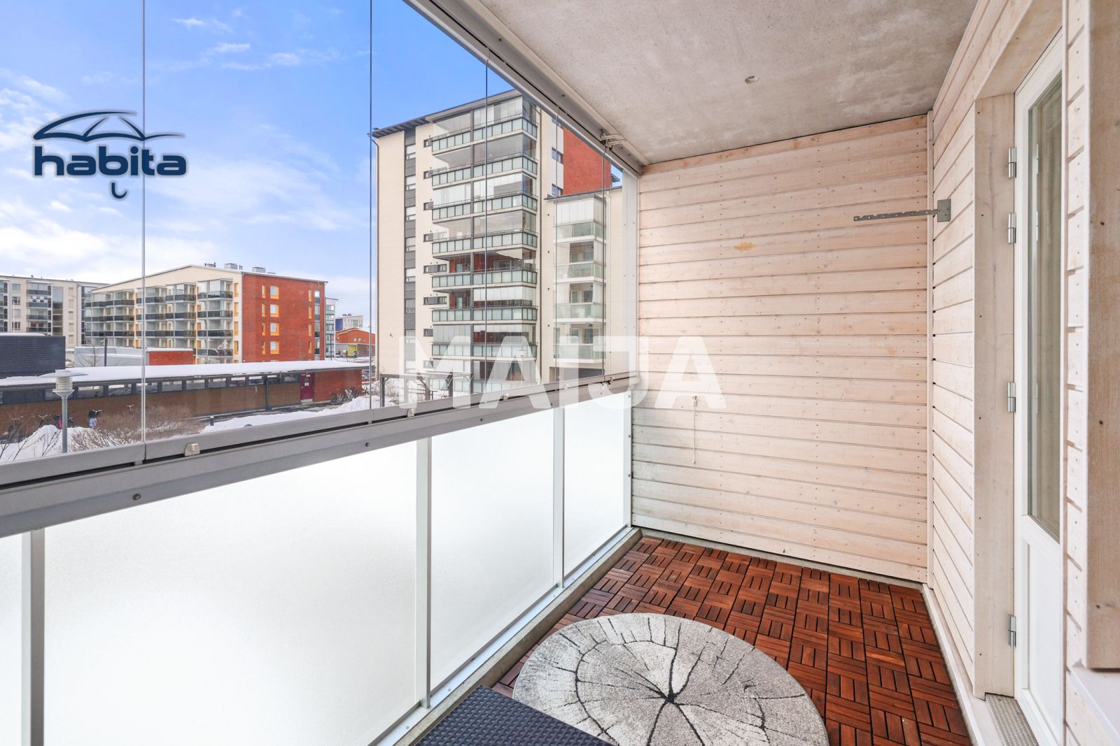 Mieszkanie 3 pokoi 67 m² Oulu sub region, Finlandia