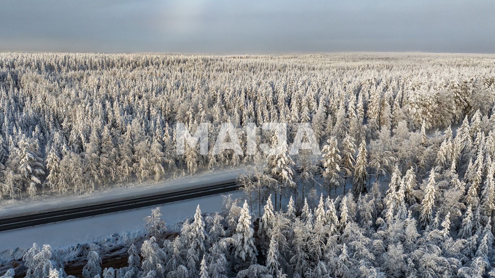 Atterrir  Rovaniemi sub region, Finlande