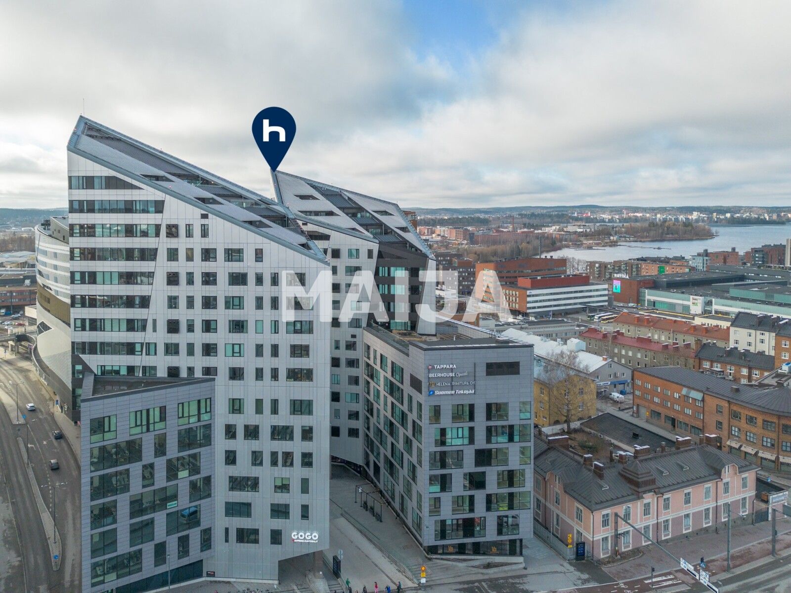Квартира 2 комнаты 43 м² Tampere sub region, Финляндия
