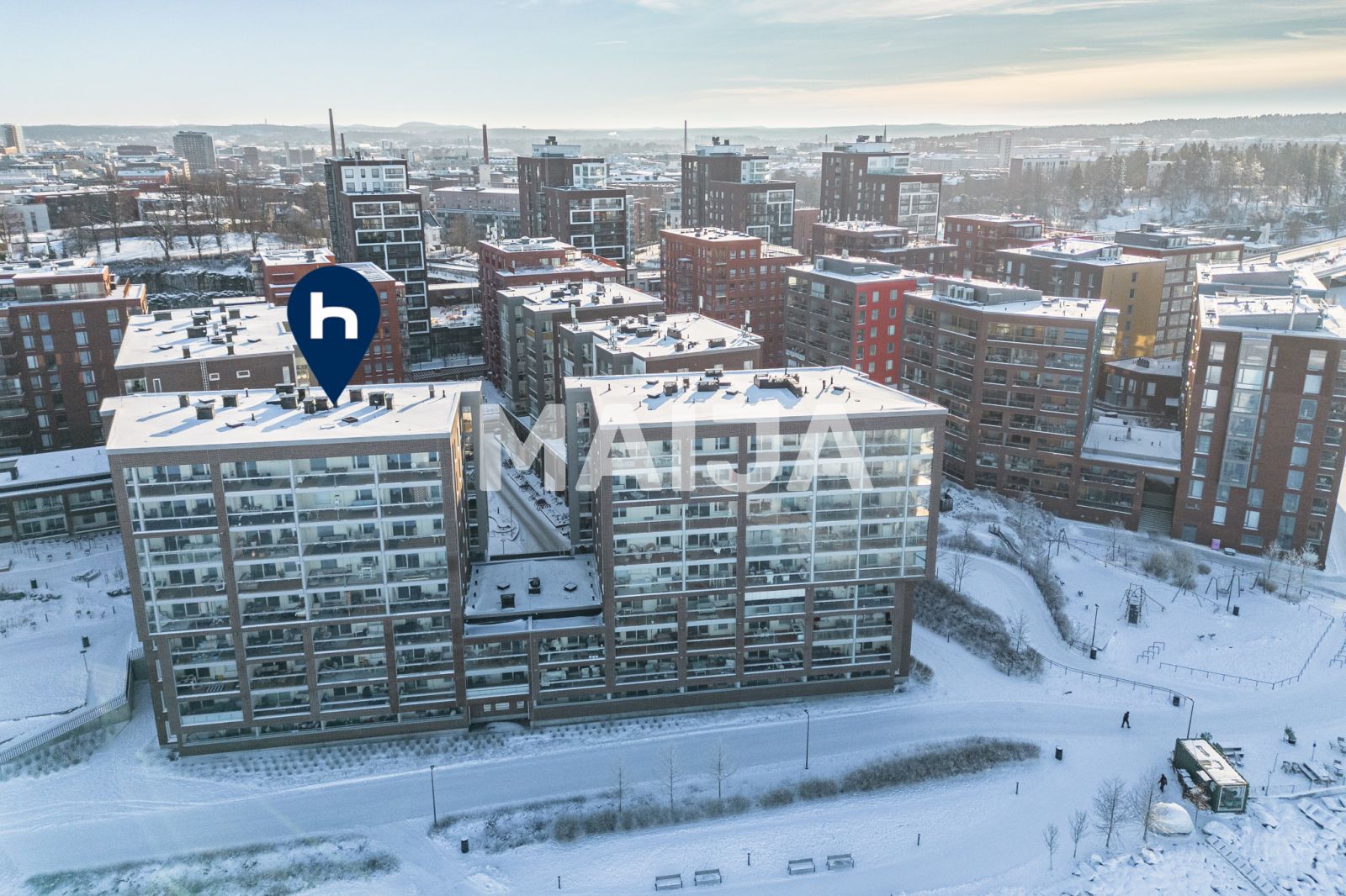 Appartement 2 chambres 48 m² en Tampere sub region, Finlande