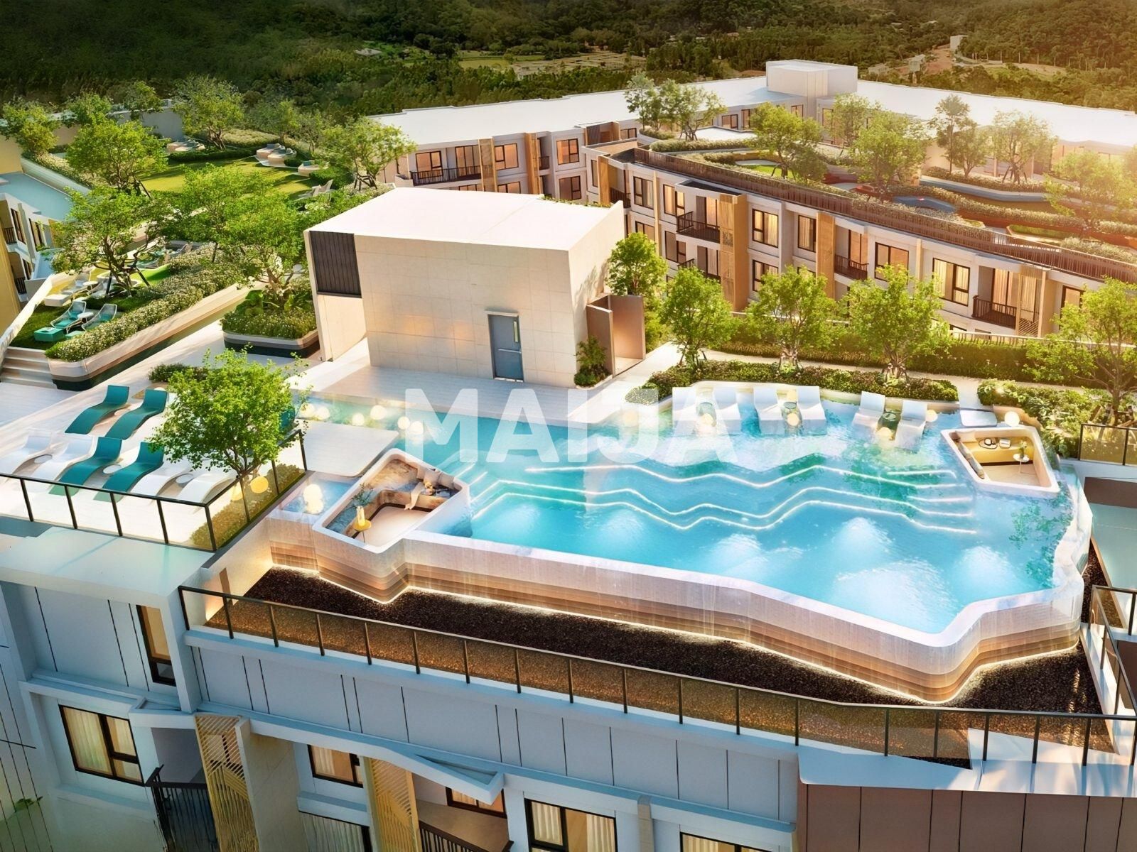 Wohnung 2 zimmer 31 m² Choeng Thale, Thailand