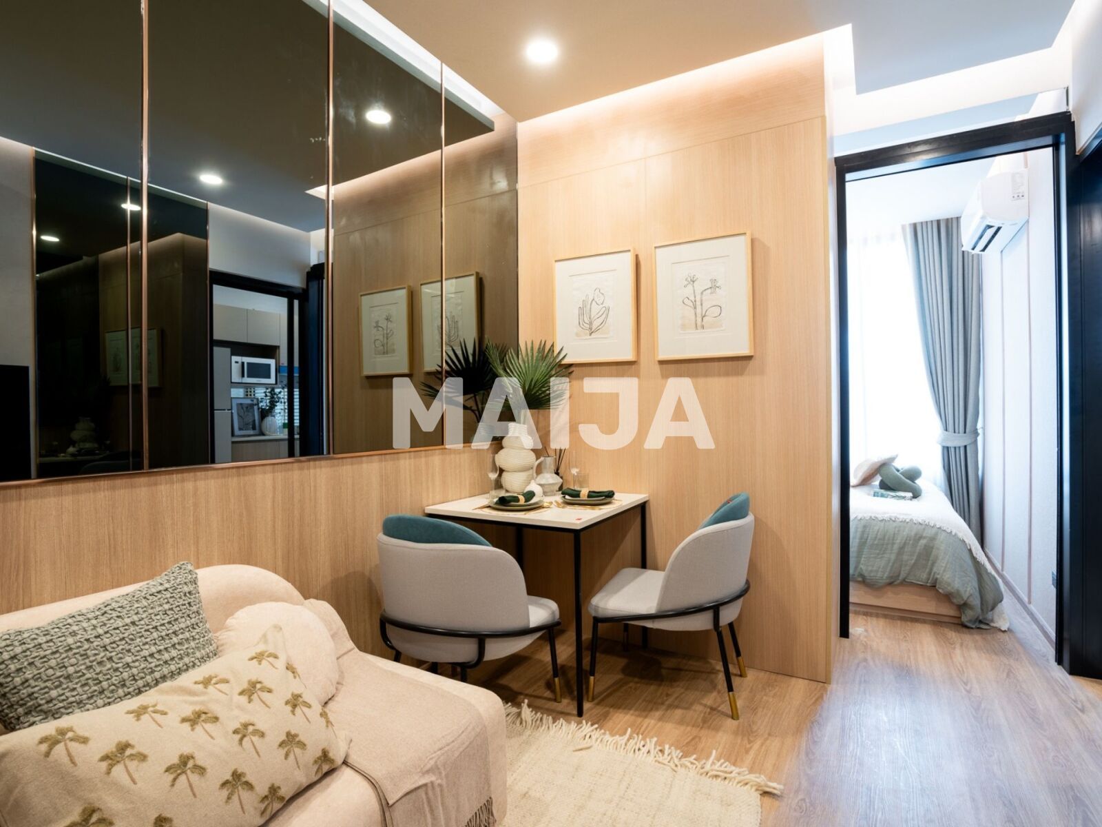 Квартира 1 комната 27 м² Си Сунтон, Таиланд