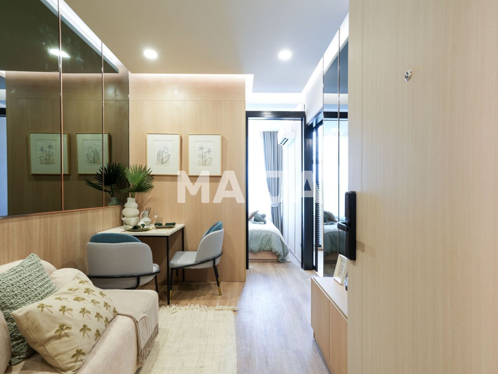 Квартира 1 комната 27 м² Си Сунтон, Таиланд