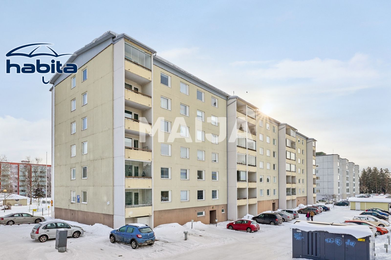 Mieszkanie 4 pokoi 99 m² Kouvola sub region, Finlandia