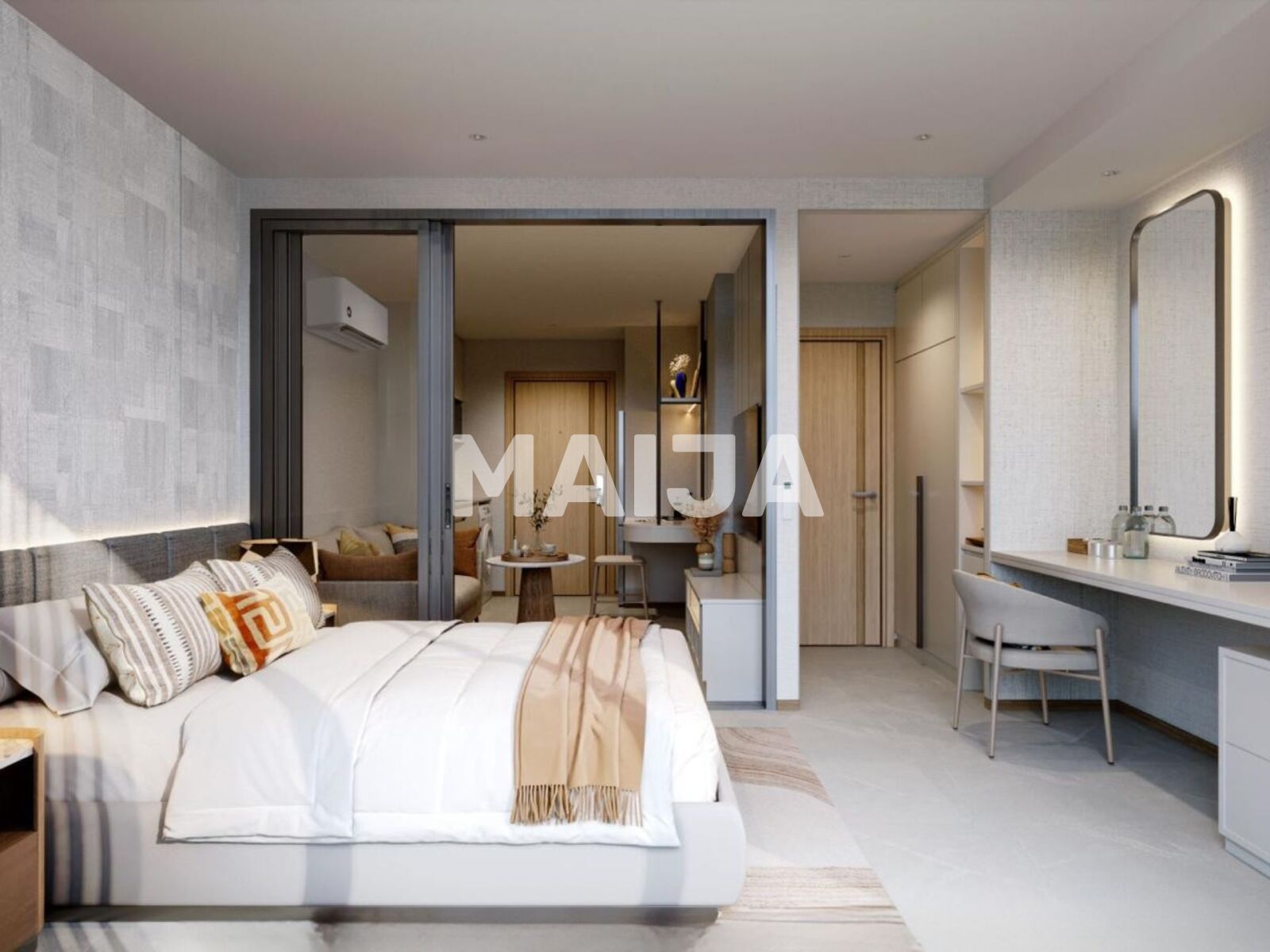 Mieszkanie 2 pokoi 34 m² Karon, Tajlandia