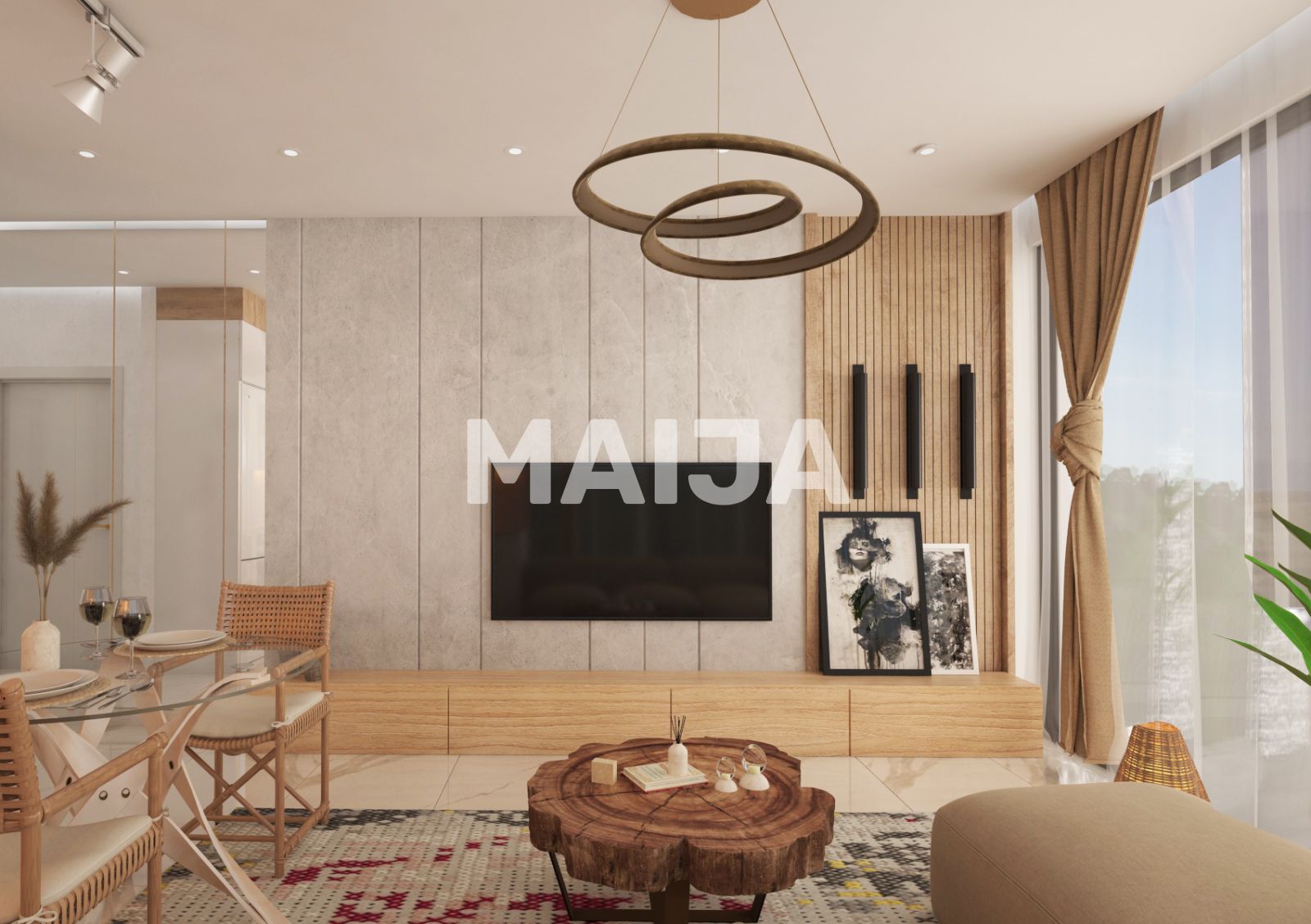 Apartamento 2 habitaciones 55 m² Alanya, Turquía