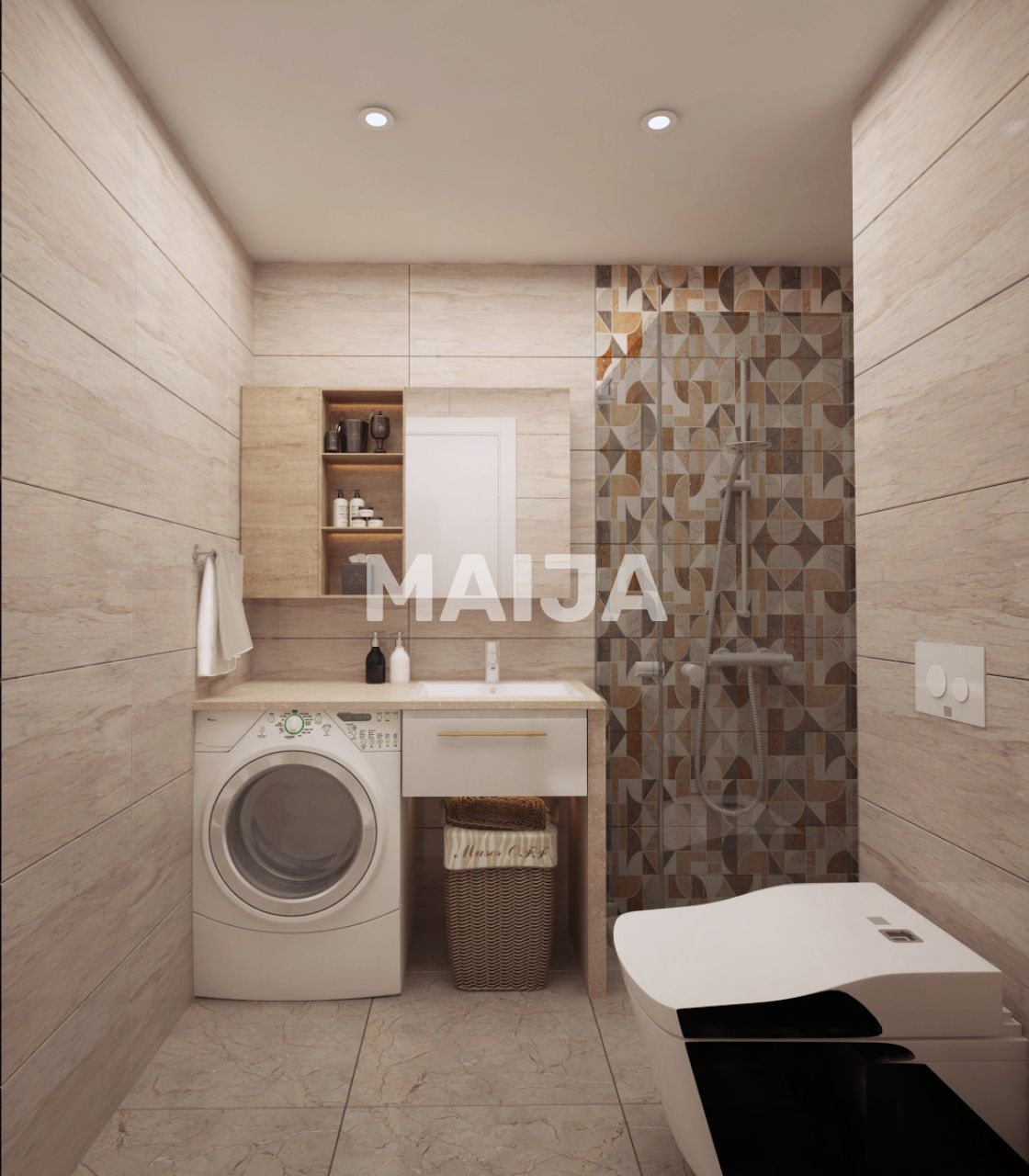 Apartamento 2 habitaciones 55 m² Alanya, Turquía