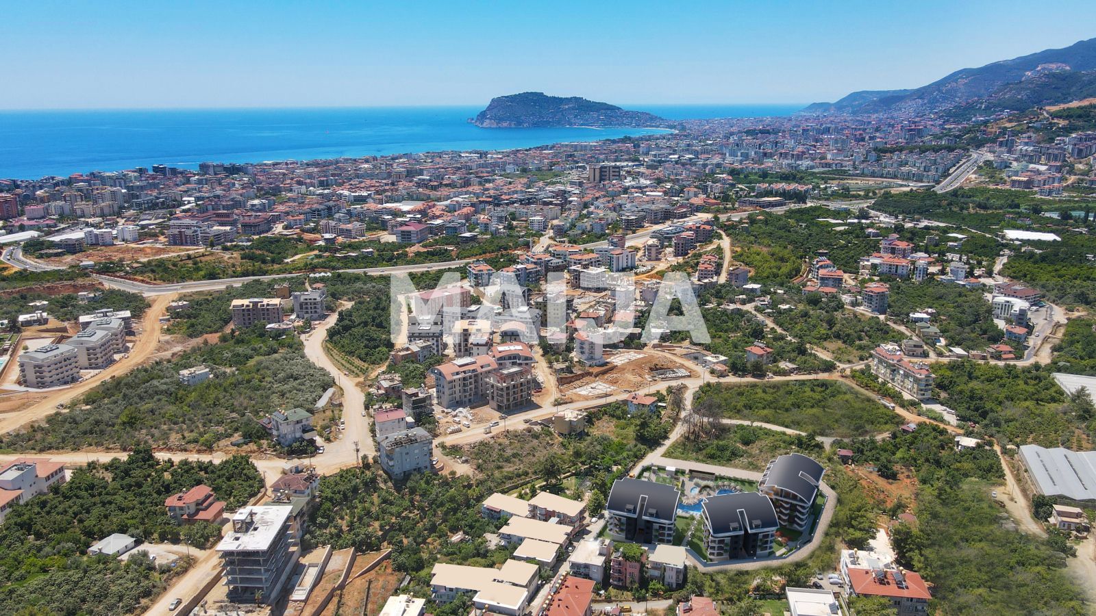 Apartamento 2 habitaciones 55 m² Alanya, Turquía