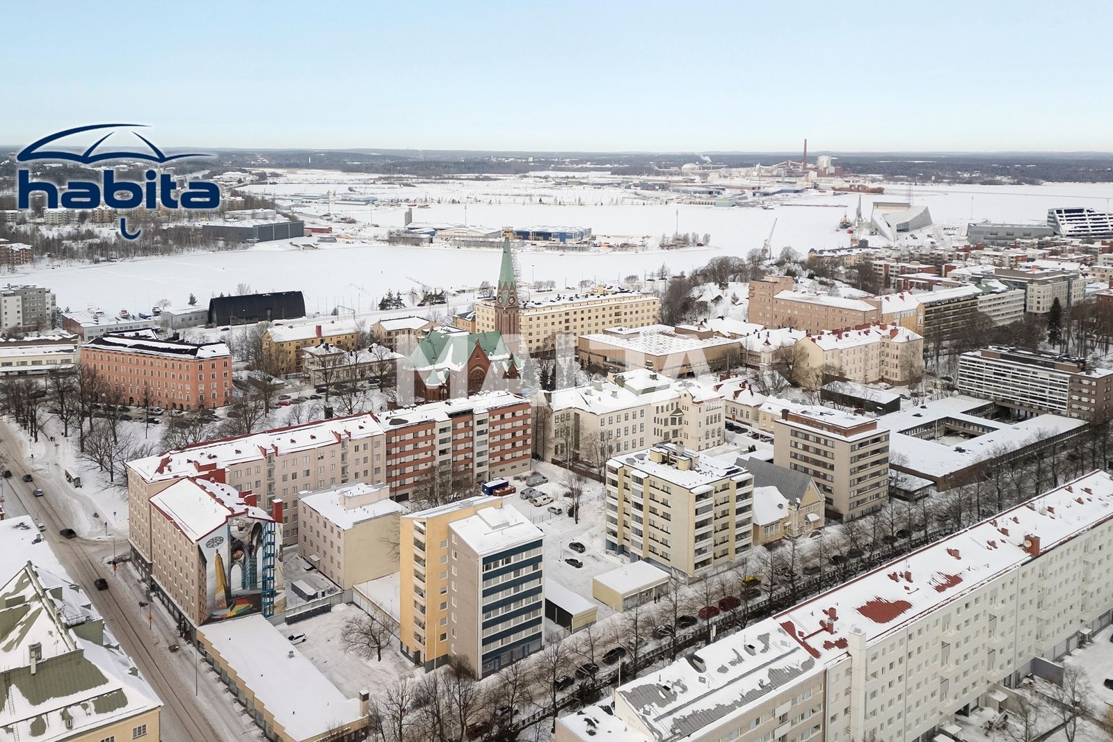 Apartamento 2 habitaciones 51 m² Kotka Hamina sub region, Finlandia