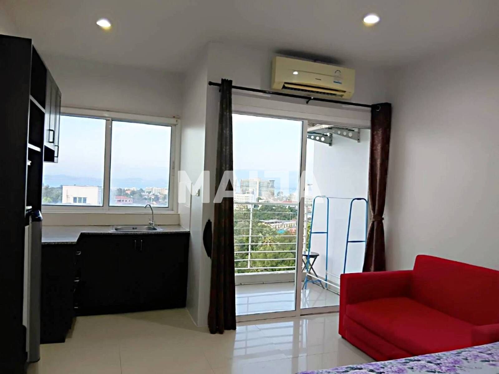 Mieszkanie 1 pokój 29 m² Na Kluea, Tajlandia