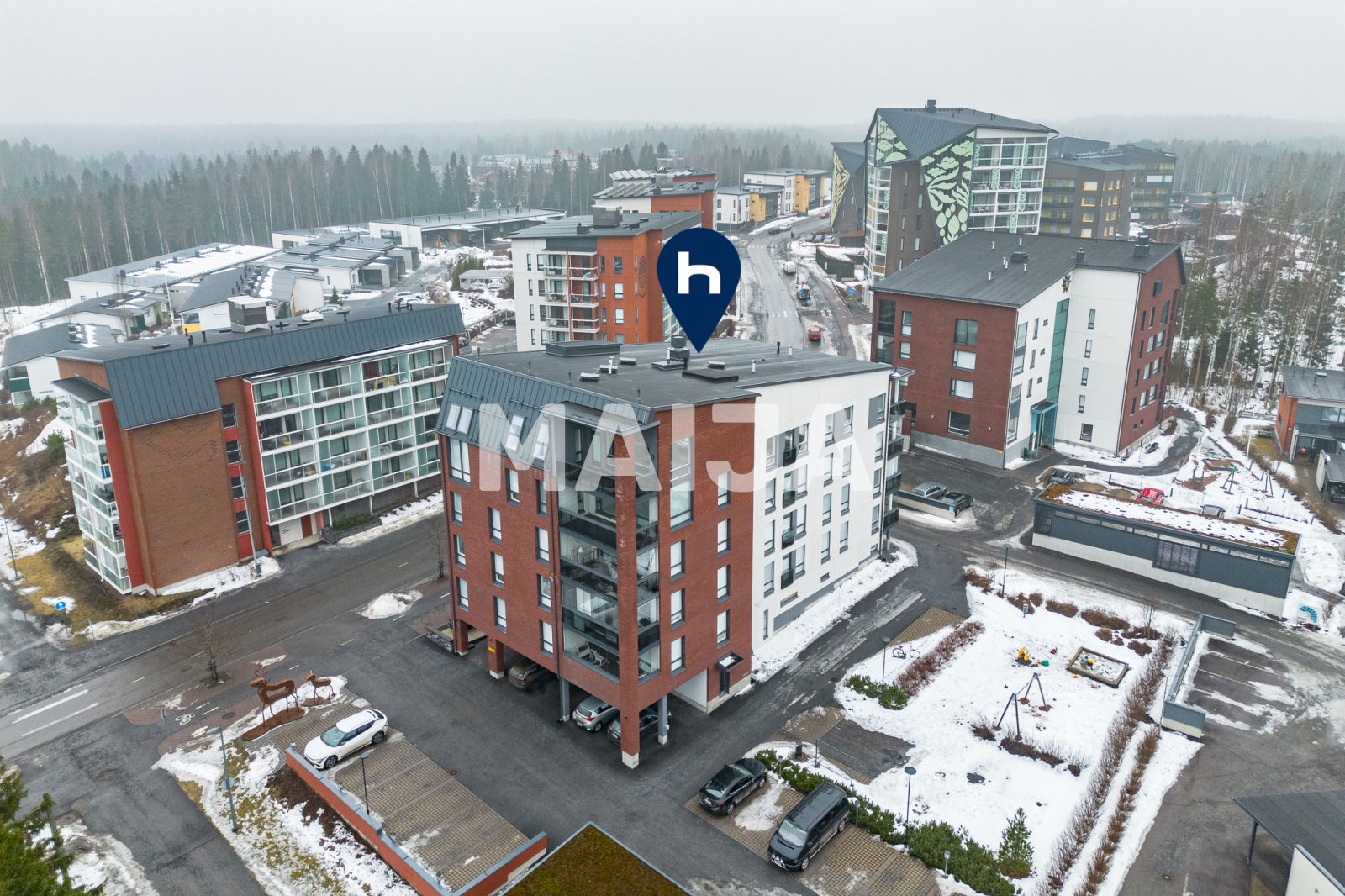 Квартира 3 комнаты 86 м² Tampere sub region, Финляндия
