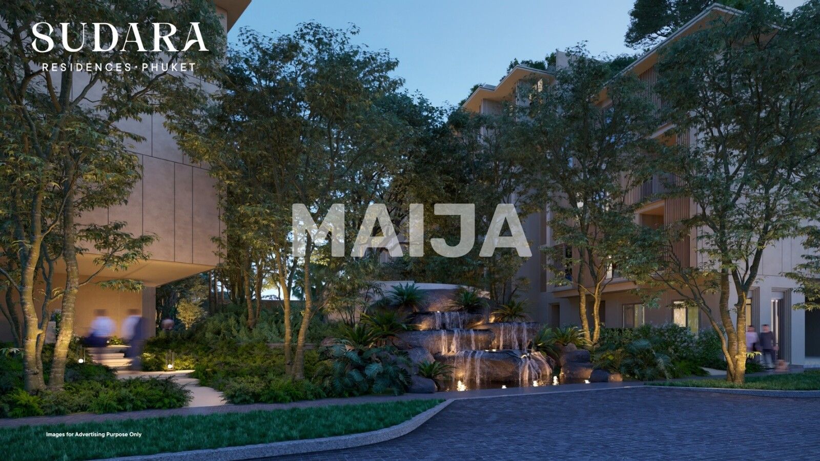 Mieszkanie 2 pokoi 52 m² Choeng Thale, Tajlandia