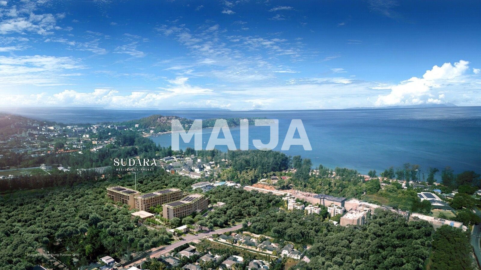 Mieszkanie 2 pokoi 52 m² Choeng Thale, Tajlandia