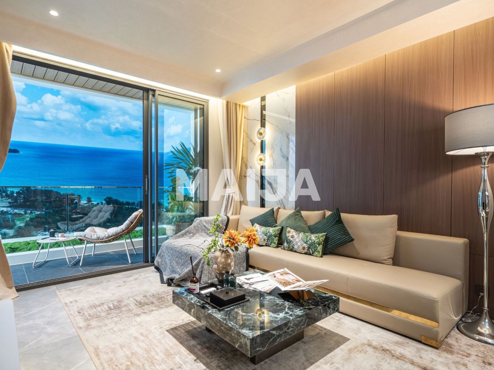 Mieszkanie 2 pokoi 64 m² Choeng Thale, Tajlandia