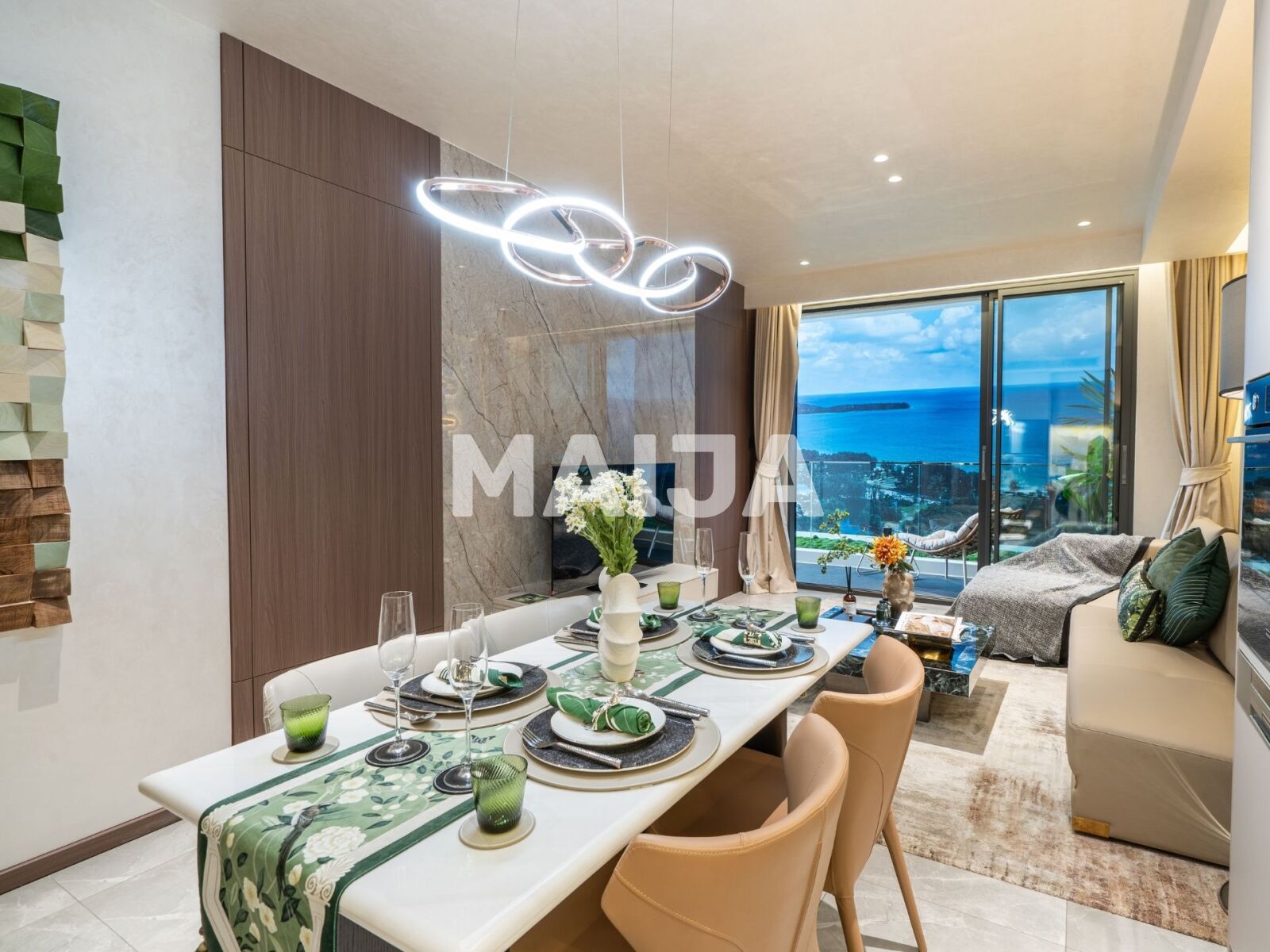 Mieszkanie 2 pokoi 64 m² Choeng Thale, Tajlandia