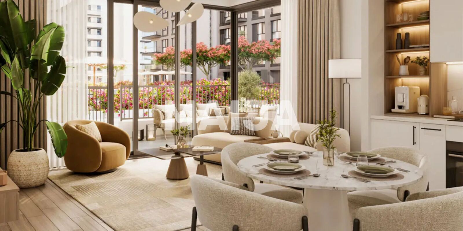 Квартира 2 комнаты 58 м² Абу-Даби, ОАЭ