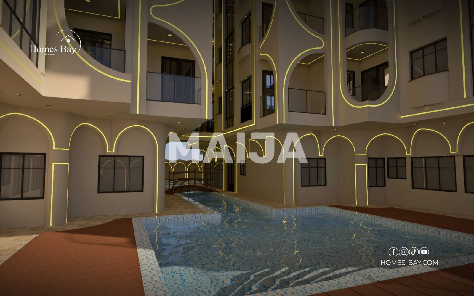 2 bedroom house 87 m² Al Hadaba, Egypt