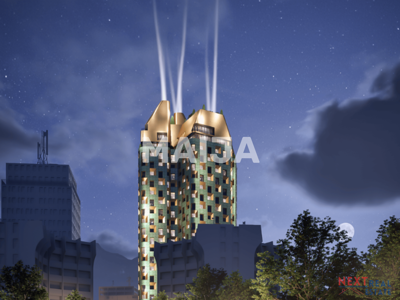 Квартира 2 комнаты 60 м² Тирана, Албания