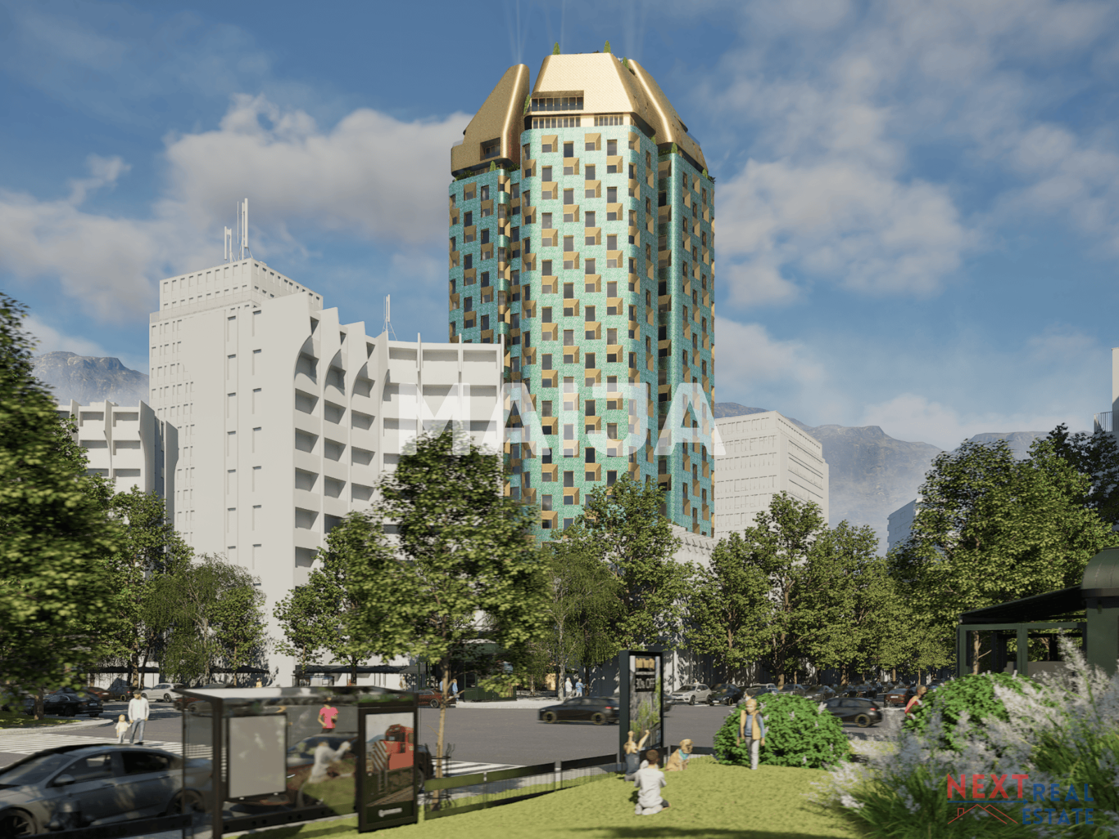 Квартира 2 комнаты 60 м² Тирана, Албания