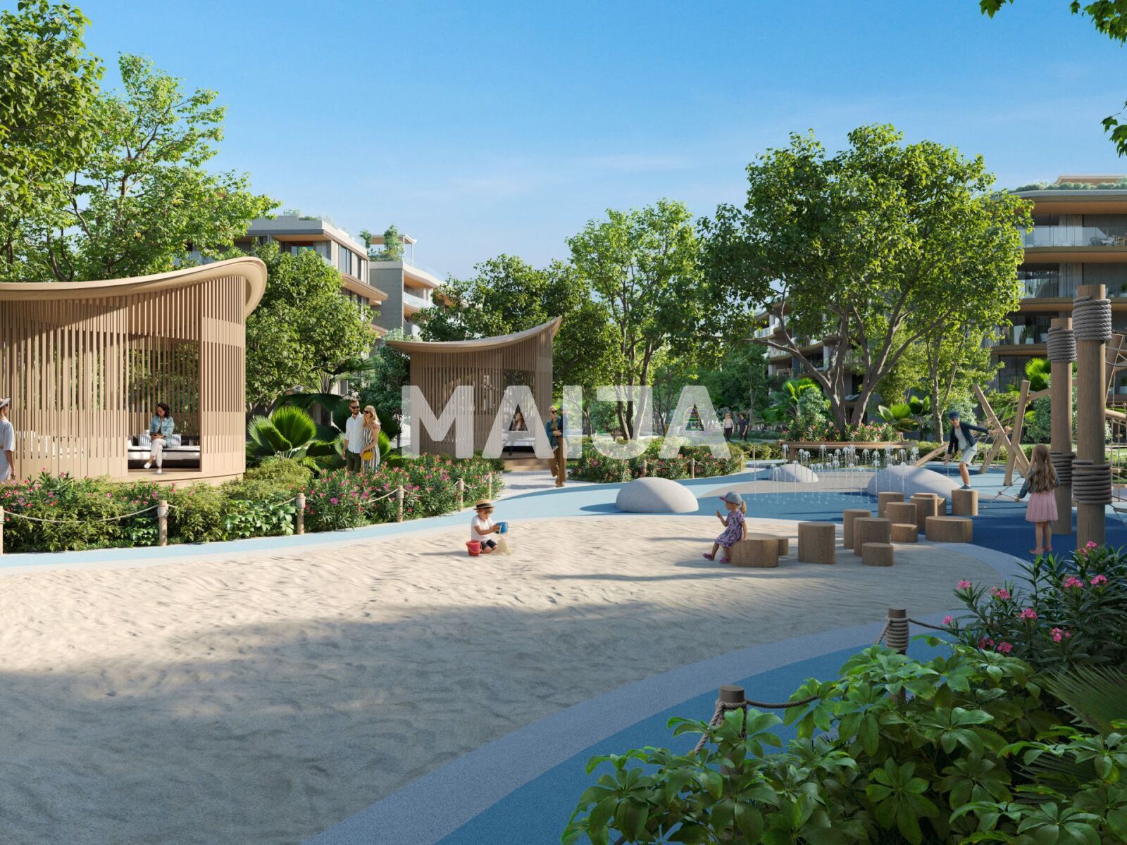 Квартира 2 комнаты 75 м² Choeng Thale, Таиланд