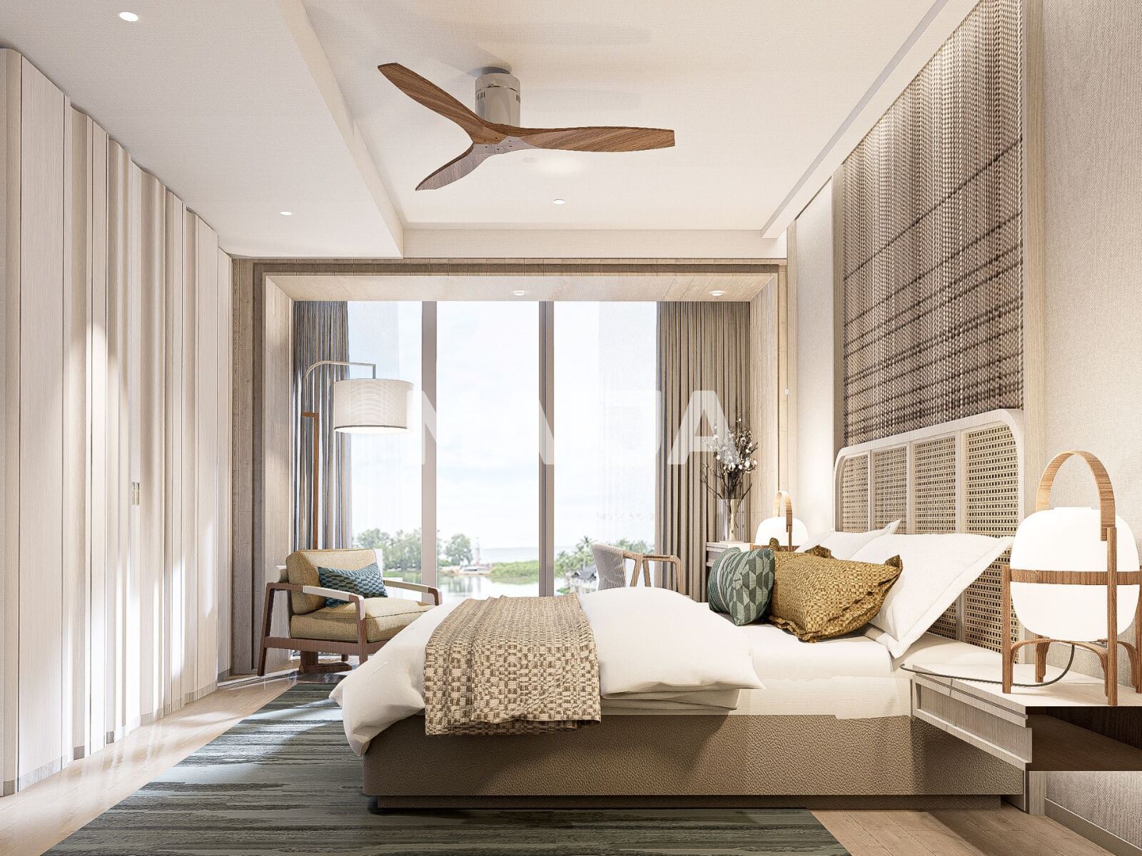 Квартира 2 комнаты 75 м² Choeng Thale, Таиланд