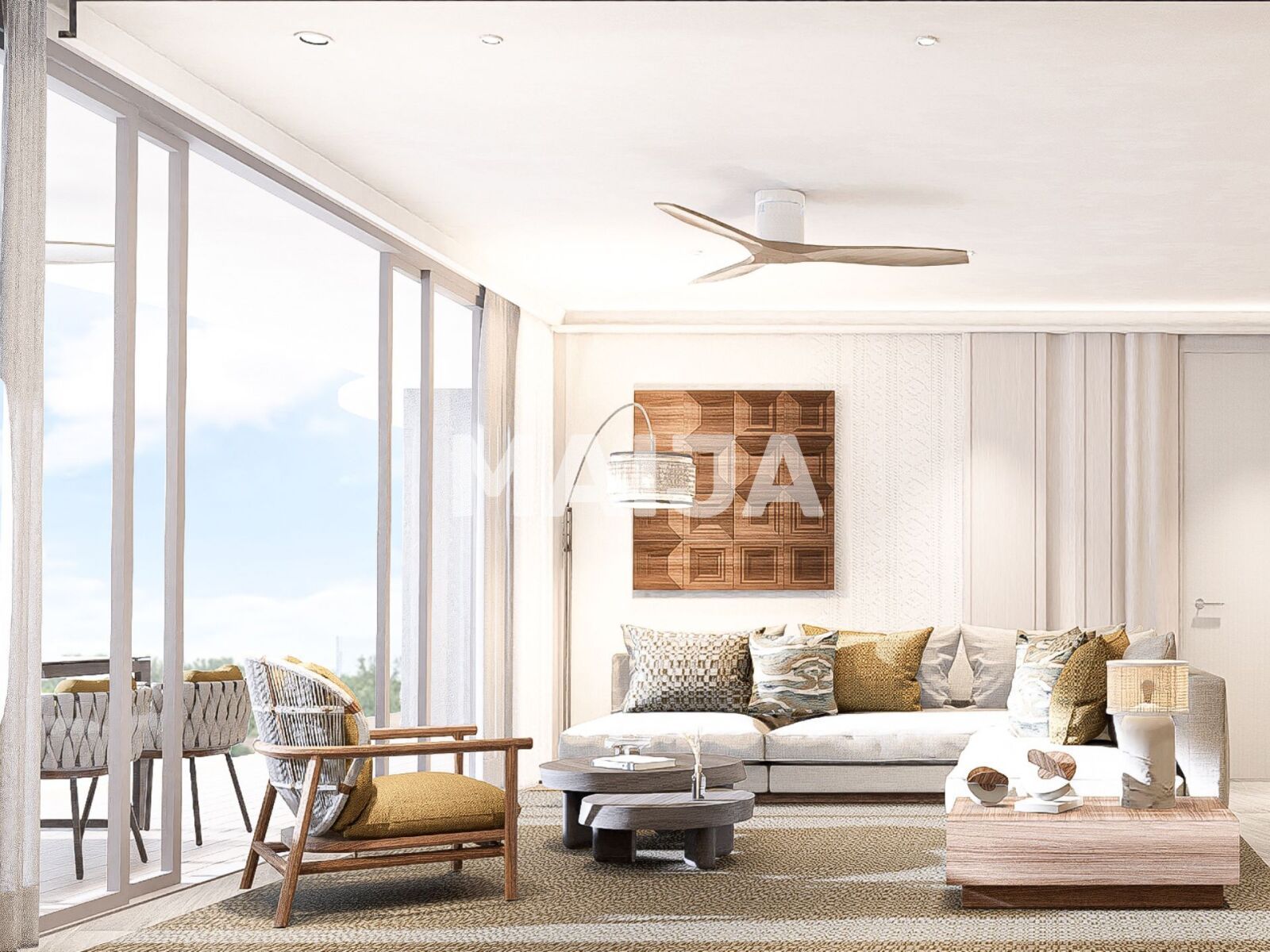 Квартира 2 комнаты 75 м² Choeng Thale, Таиланд