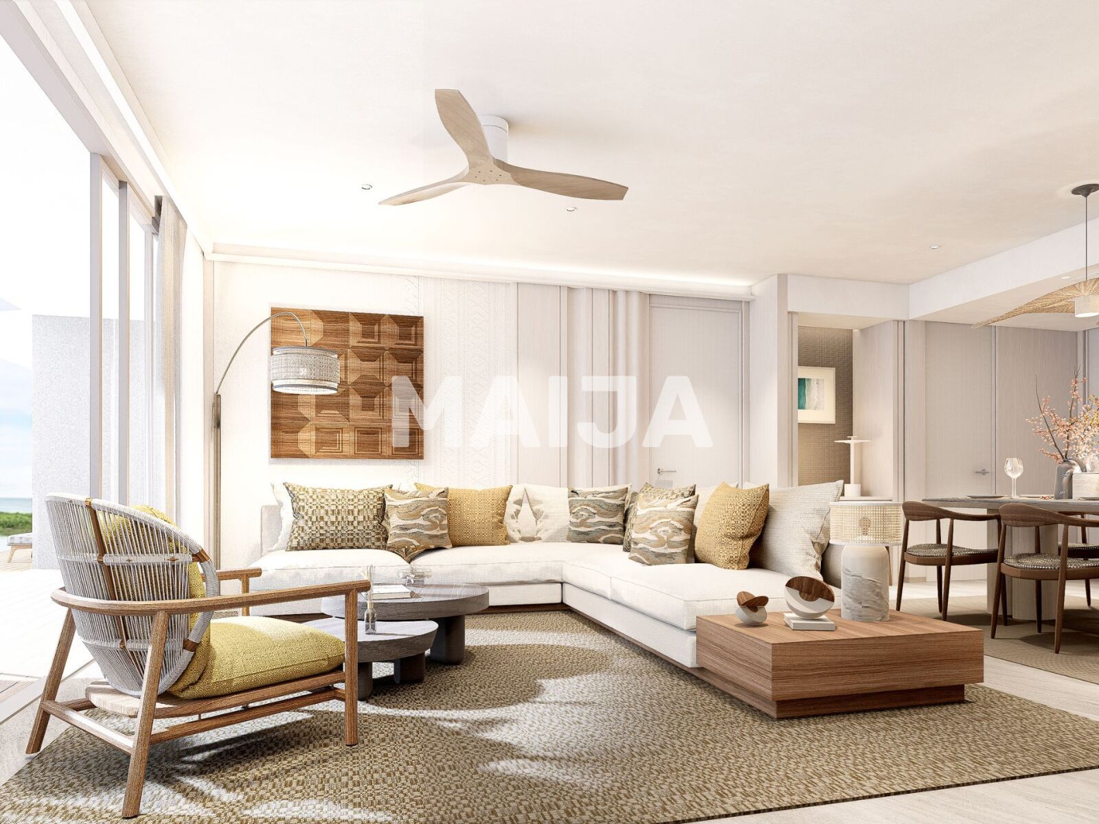 Квартира 2 комнаты 75 м² Choeng Thale, Таиланд