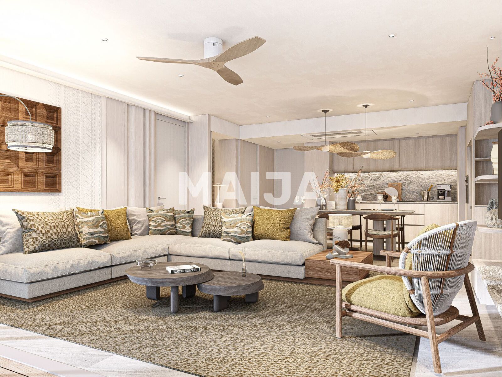 Квартира 2 комнаты 75 м² Choeng Thale, Таиланд