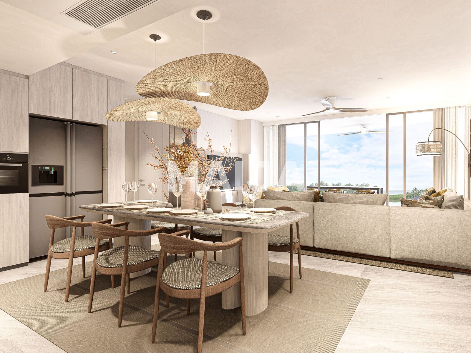 Квартира 2 комнаты 75 м² Choeng Thale, Таиланд