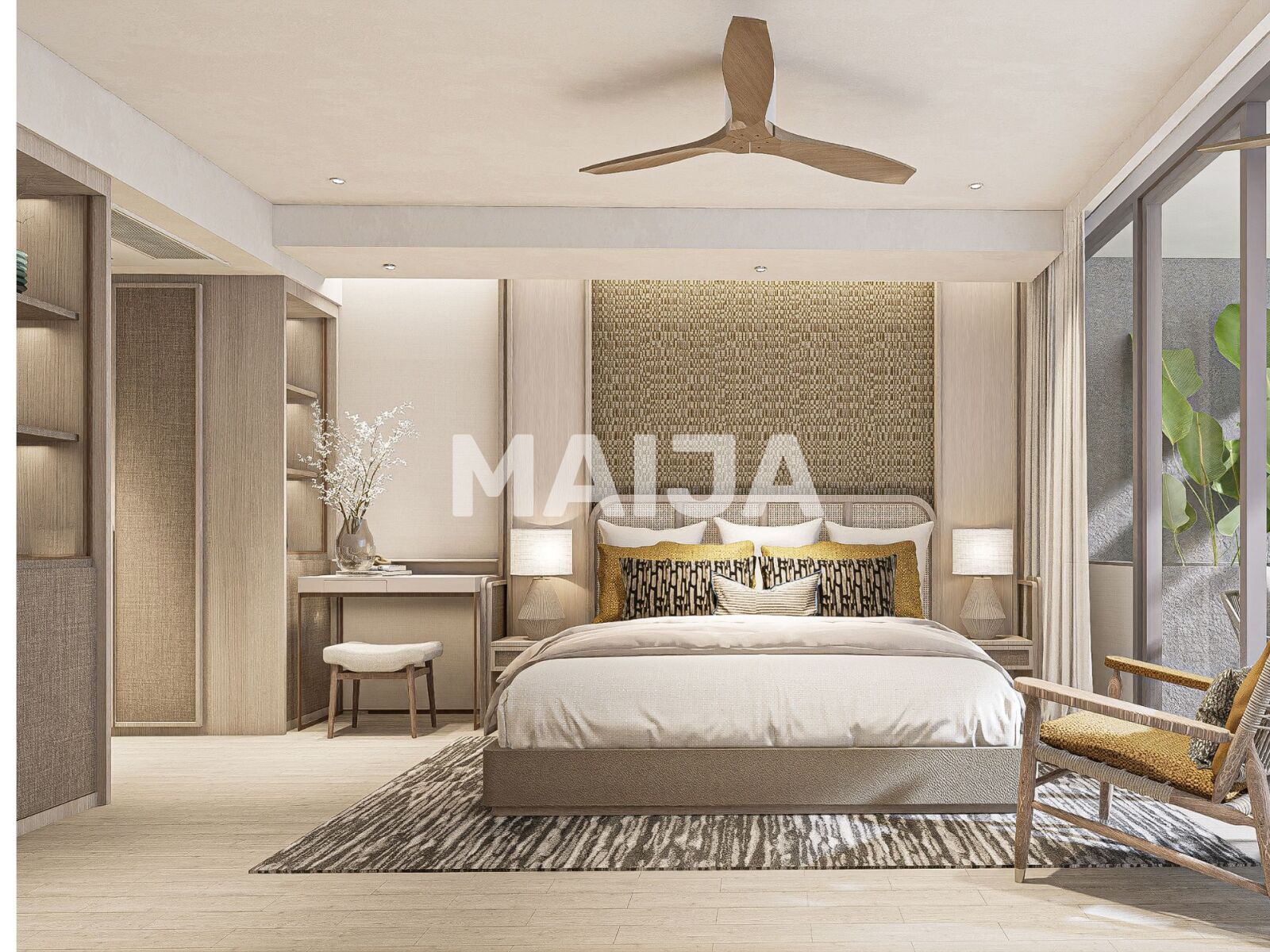 Квартира 2 комнаты 75 м² Choeng Thale, Таиланд