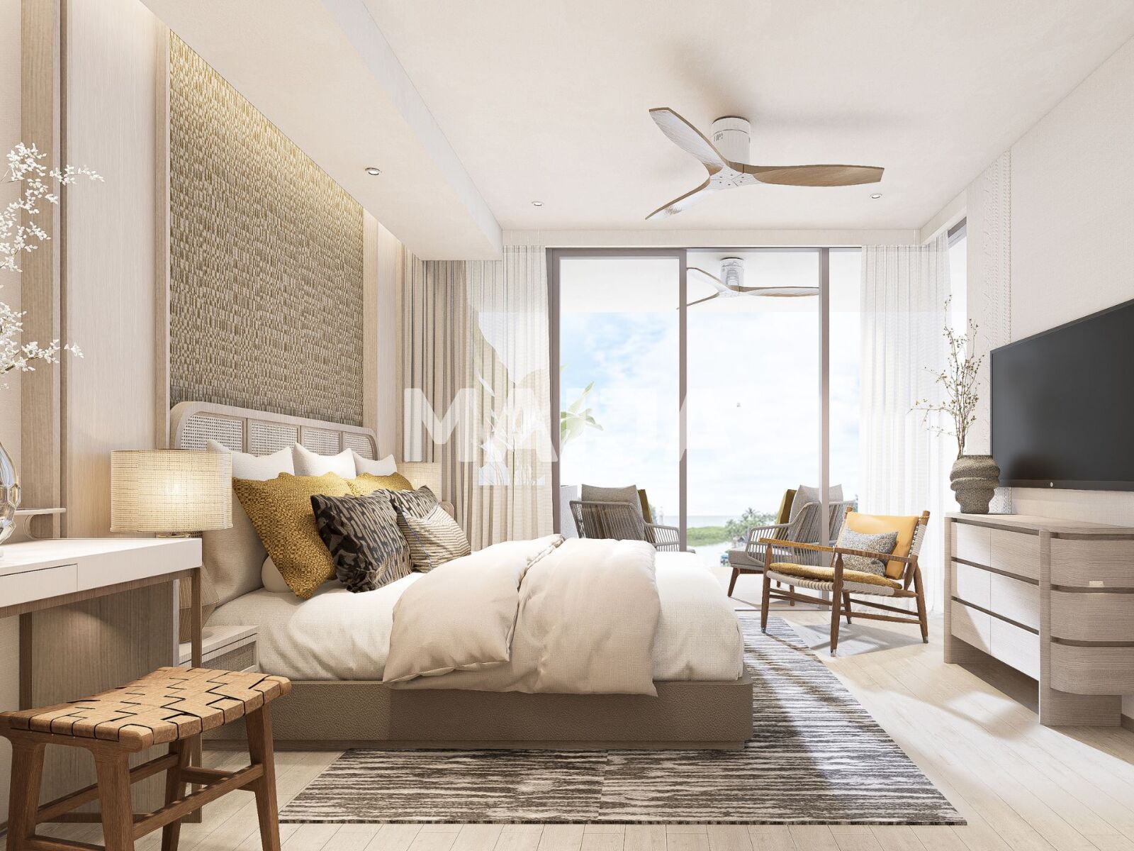 Квартира 2 комнаты 75 м² Choeng Thale, Таиланд