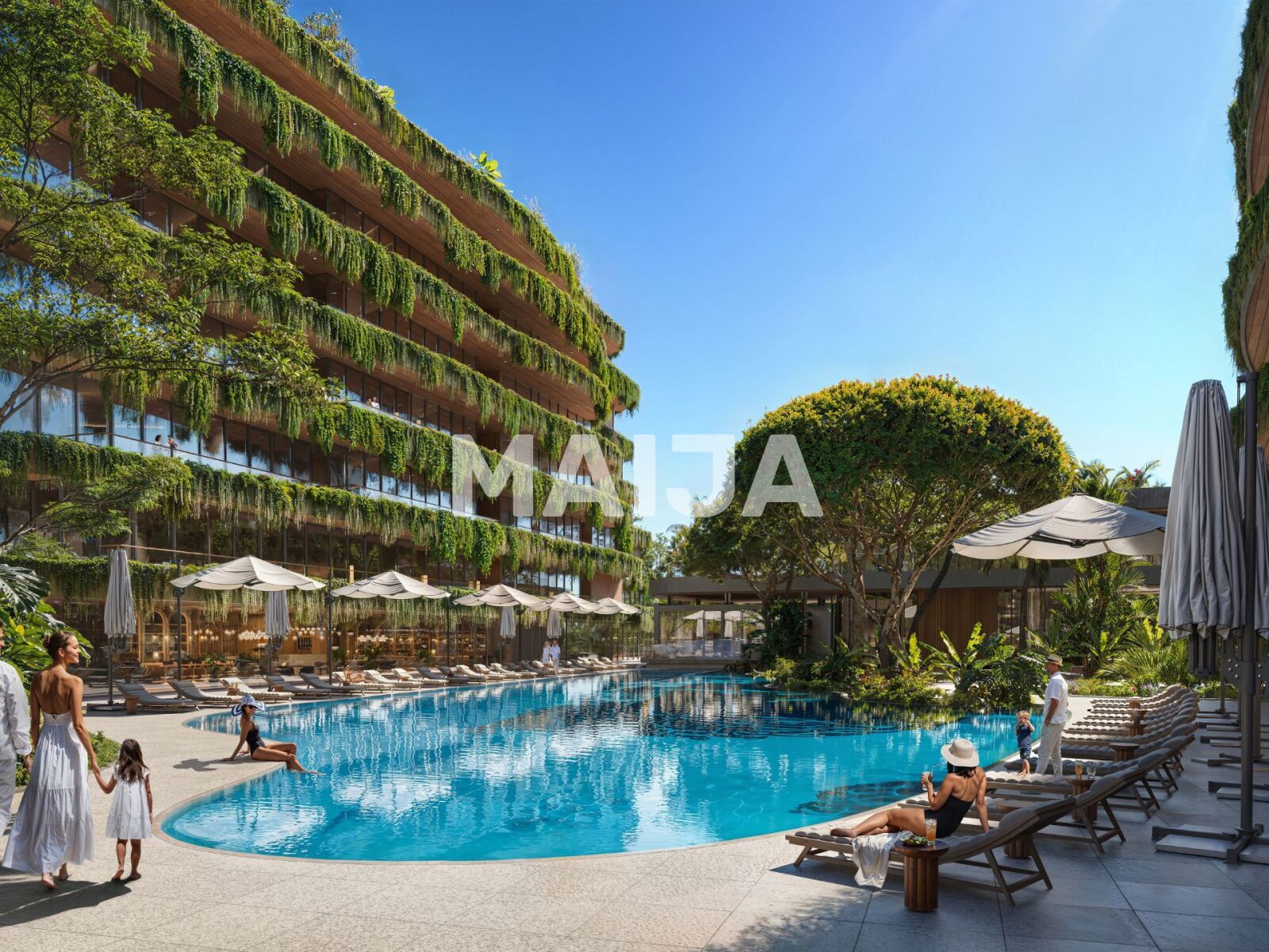 Mieszkanie 2 pokoi 100 m² Choeng Thale, Tajlandia