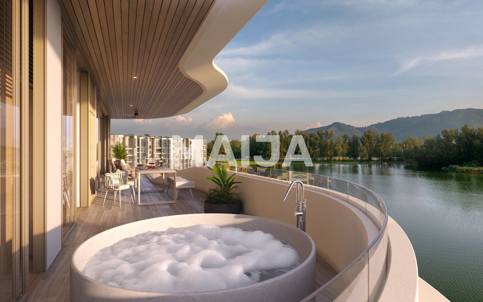 1 bedroom apartment 60 m² Choeng Thale, Thailand