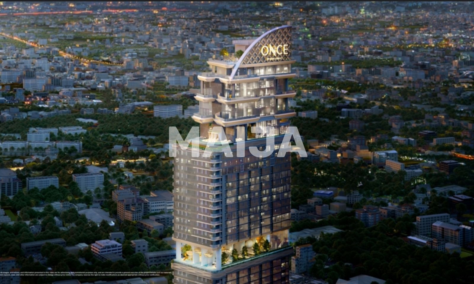 1 bedroom apartment 34 m² Na Kluea, Thailand