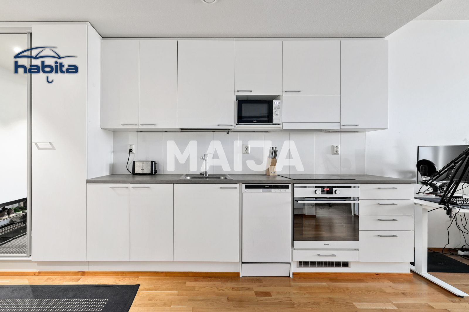 Квартира 2 комнаты 43 м² Oulu sub region, Финляндия