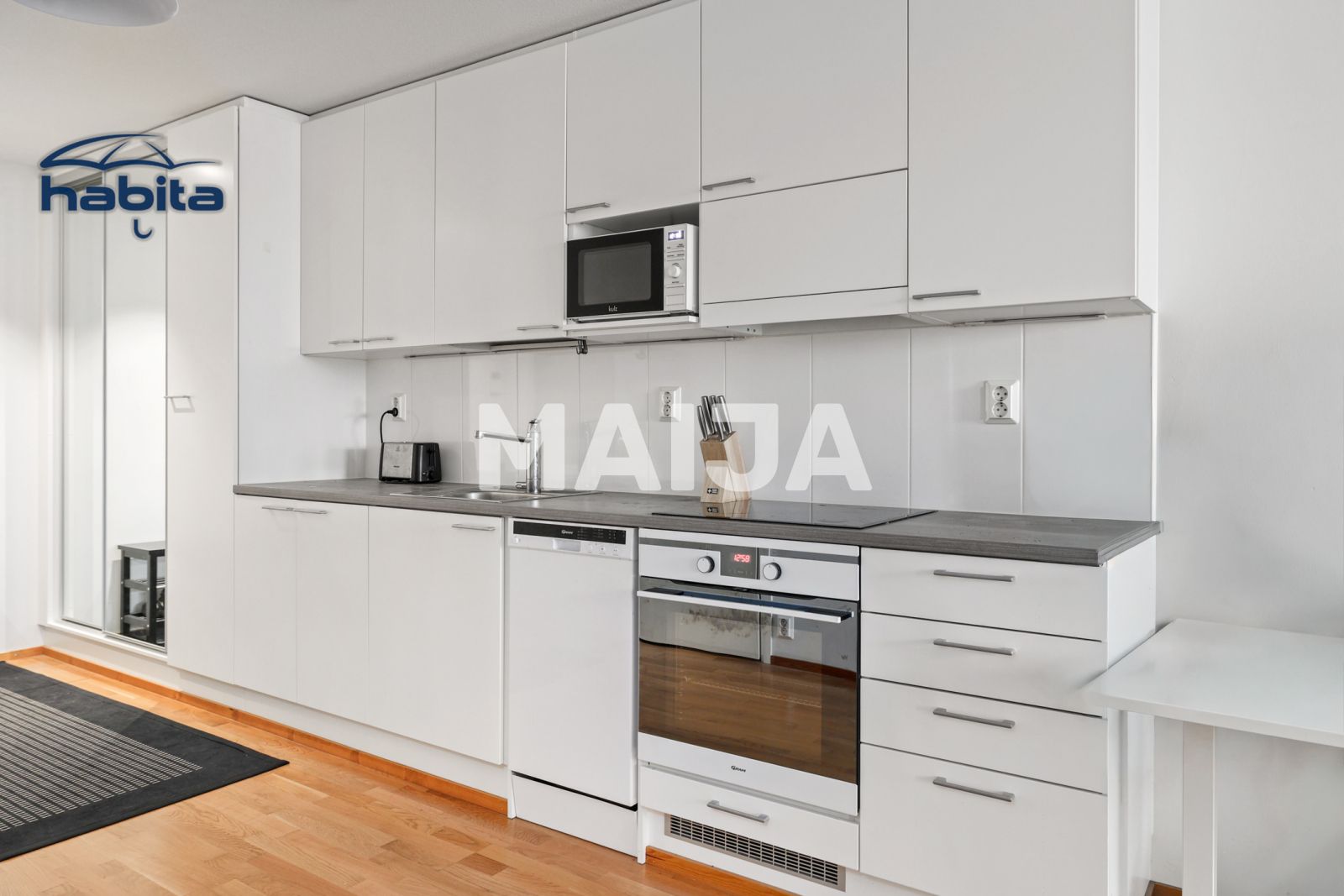 Квартира 2 комнаты 43 м² Oulu sub region, Финляндия