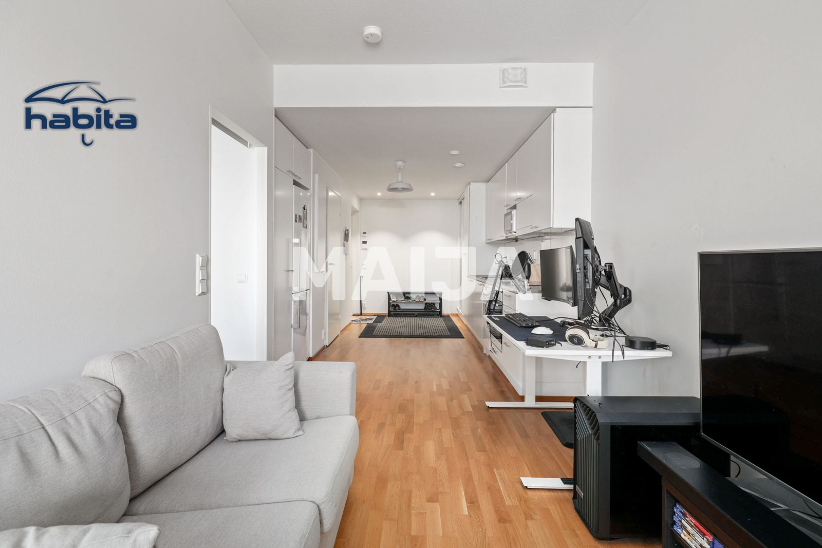 Квартира 2 комнаты 43 м² Oulu sub region, Финляндия