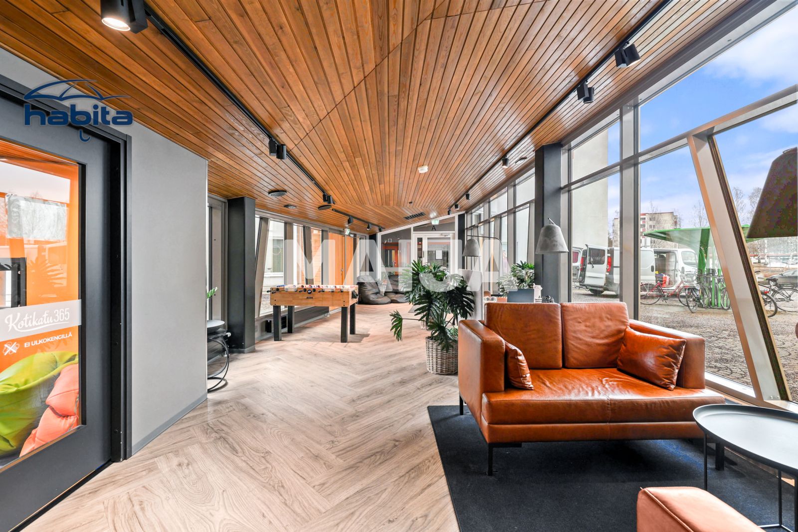 Квартира 2 комнаты 43 м² Oulu sub region, Финляндия