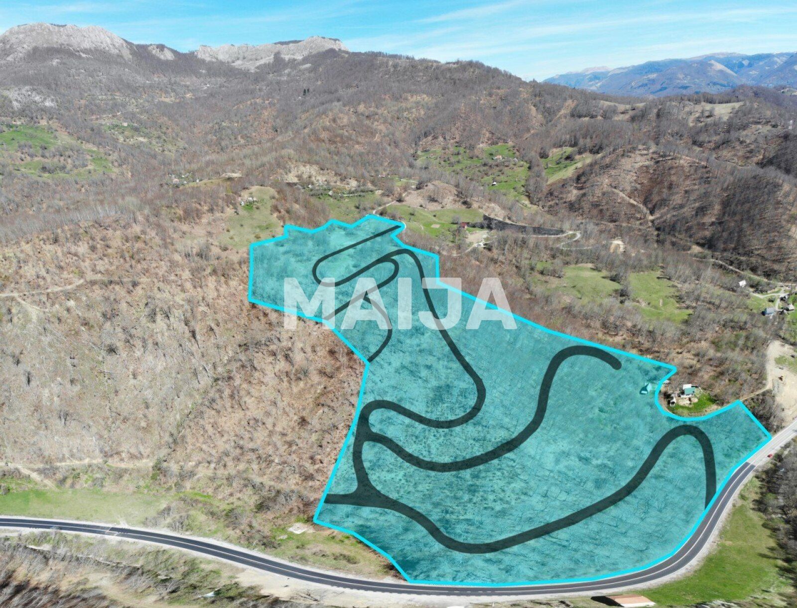 Działki , Czarnogóra