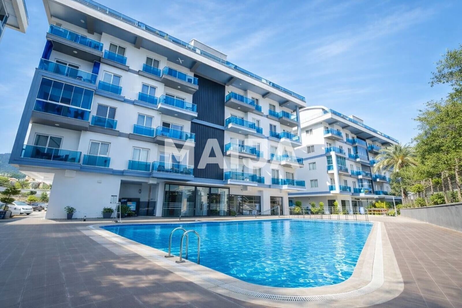 Квартира 2 комнаты 55 м² Оба, Турция