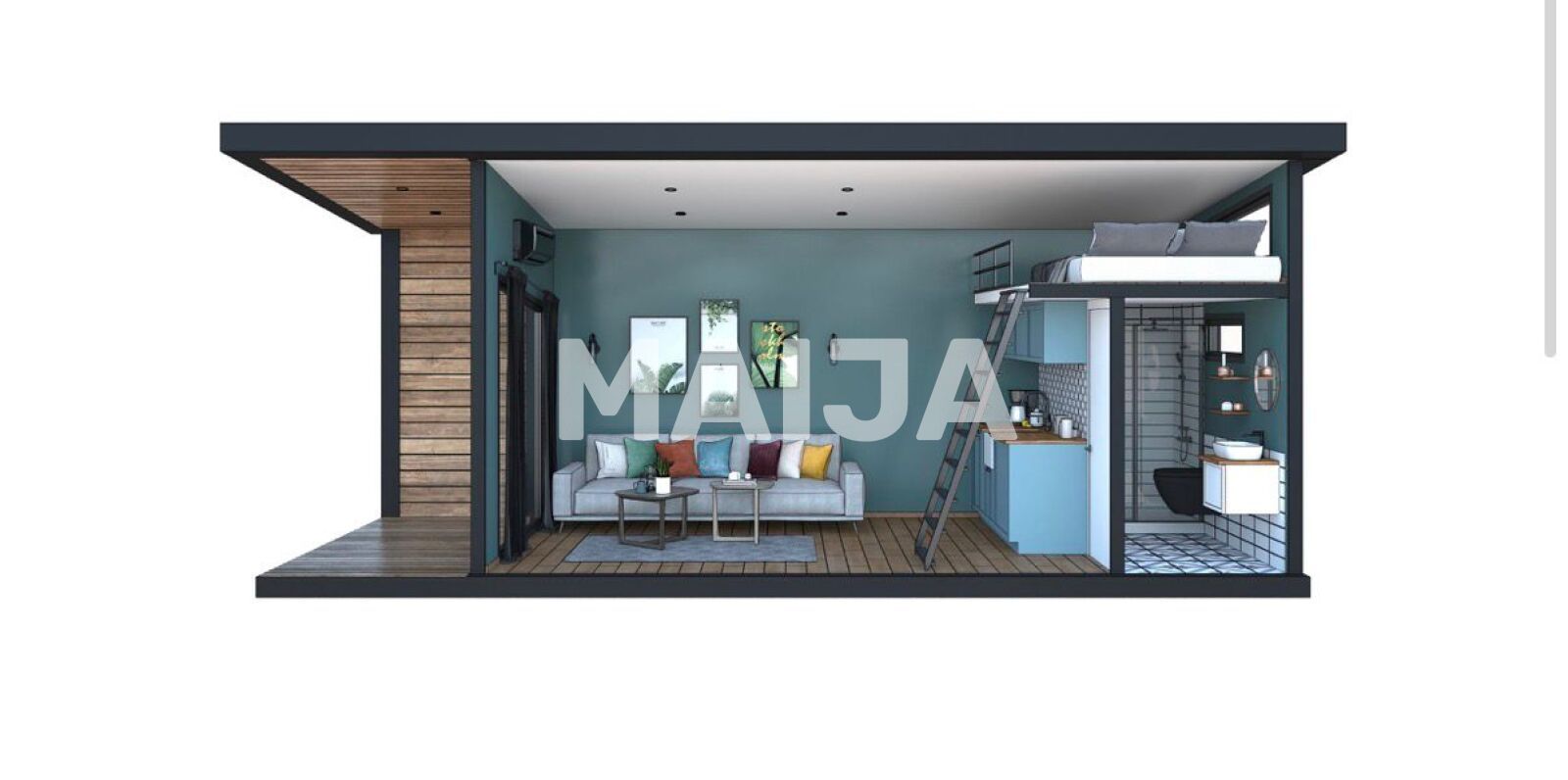 Casa 1 habitación 48 m² Zabljak, Montenegro