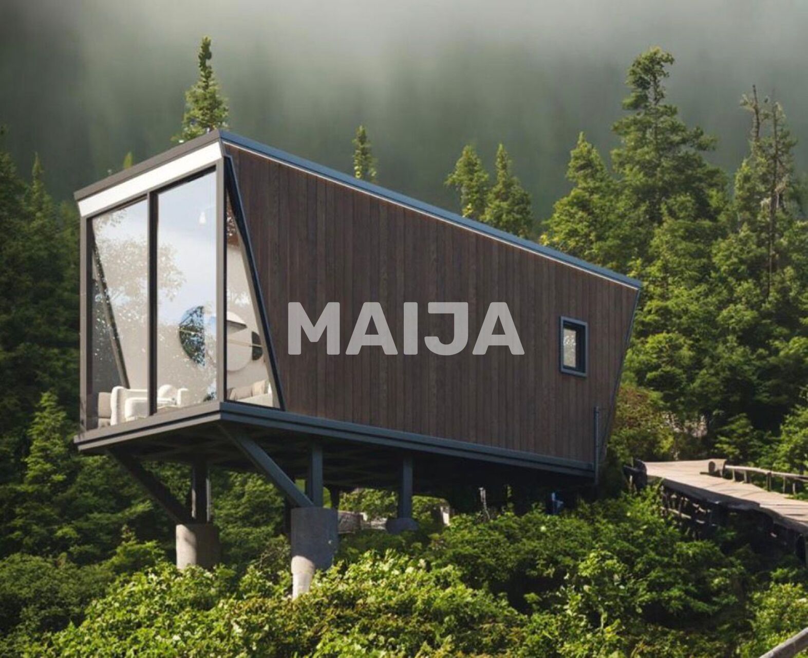 Casa 1 habitación 48 m² Zabljak, Montenegro